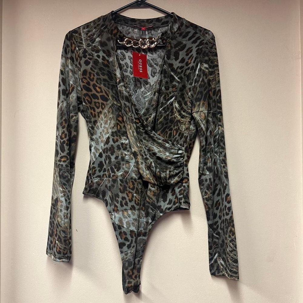 Guess leopard print
